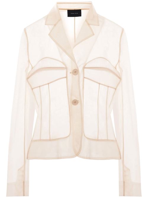 Blush beige shirt Simone Rocha | 60970069NUDE